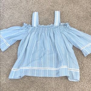 off the shoulder blouse